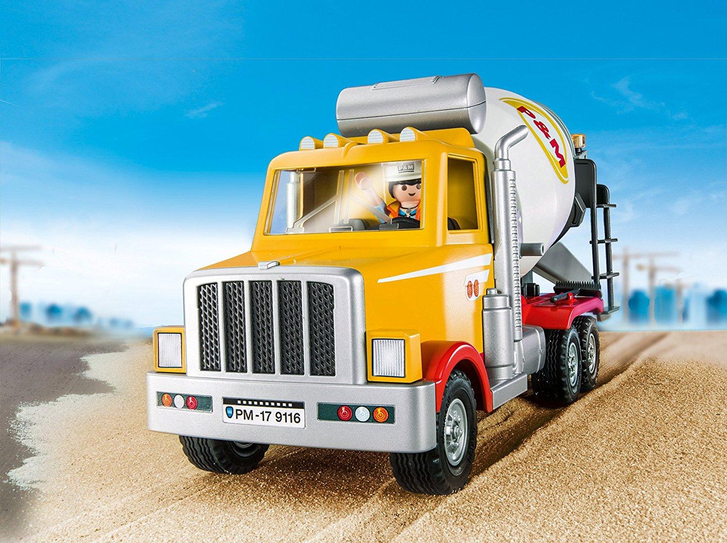 playmobil cement truck