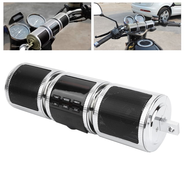 Altavoz Estéreo para Motocicleta, reproductor mp3, reproductor de manillar impermeable de alta de sonido