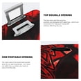 thumbnail image 3 of Saiise Geometry Dash Luggage Suitcase Covers Elastic Washable Luggage Protector Travel Suitcase Protective Cover For Unisex Fits 18-32 Inch Luggage(No luggage included), 3 of 7