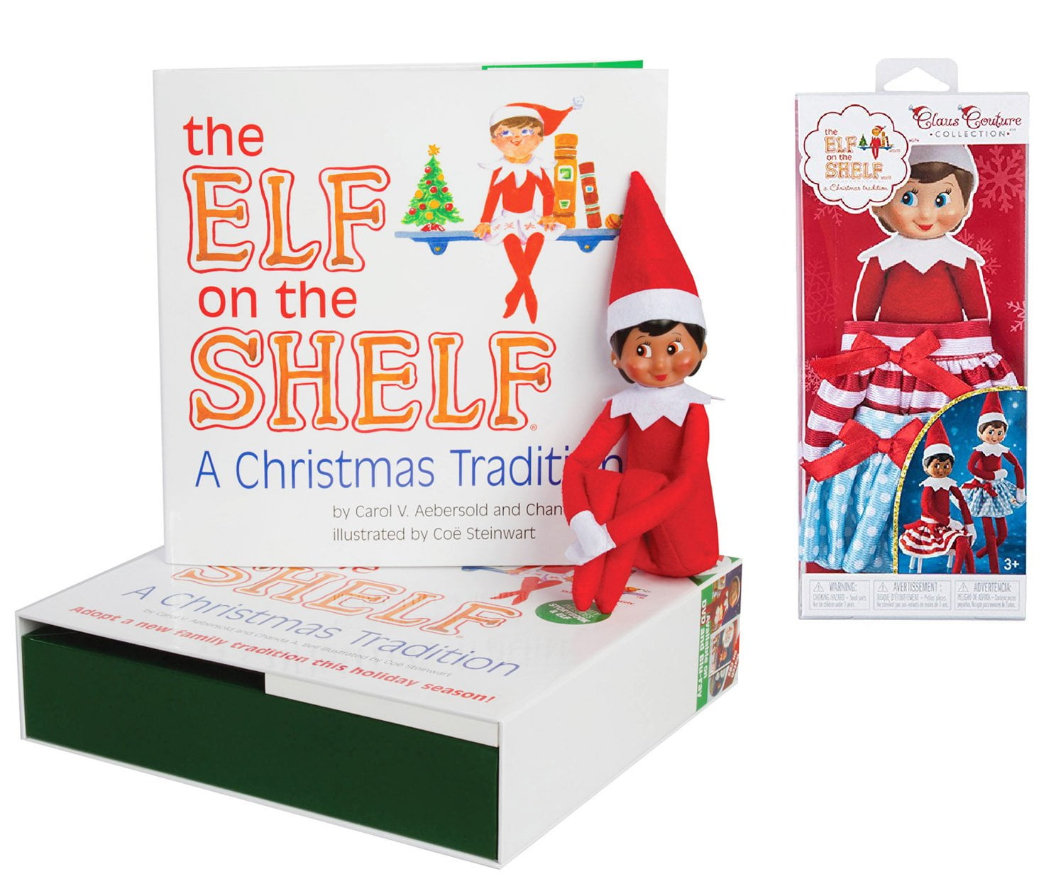 The Elf on The Shelf A Christmas Tradition Brown Eyed Elf Girl and ...