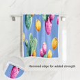 thumbnail image 2 of Bath Towel Single-Sided Printed Highly Absorbent Soft Quick Towel for Bathroom Spa Gym & Sports Prickly Pear Fruit Vector, 2 of 5