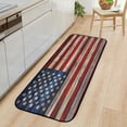 thumbnail image 2 of 4th of July Patriotic Independence Day Welcome Door Mat Memorial Day Doormat for Indoor Outdoor Decorations,Floor Mat Entry Rug Non-Slip Washable for Porch Front Door Entrance Clearance 16x48 Inch, 2 of 5