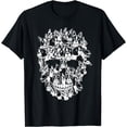 thumbnail image 2 of Funny Halloween Costume Skull Boston Terrier Dog Lover T-Shirt, 2 of 3