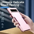thumbnail image 6 of Compatible for Pixel 6 Case,Hard Back & Soft TPU Dual Layer for Pixel 6 Phone Case,Slim Cover Design,Anti-Scratch Phone Case,Full Body Shockproof Heavy Duty Protective for Google Pixel 6 Case Pink, 6 of 7