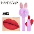 thumbnail image 1 of Barra de labios Mini Rabbits Hair de 5 colores, acabado mate aterciopelado, brillo de labios, 1 of 1