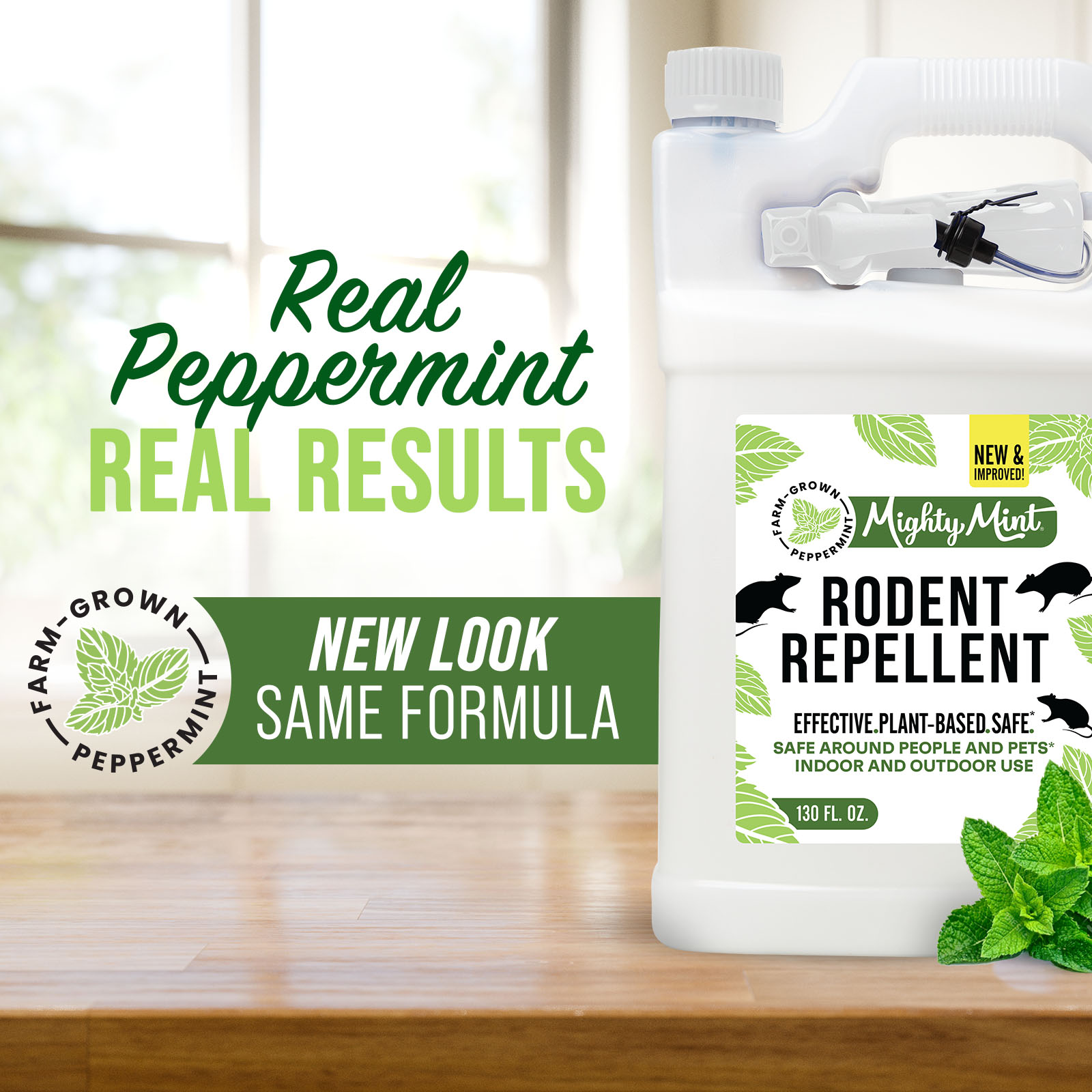Mighty Mint Rodent Repellent Spray, 130 oz photo 2