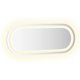 thumbnail image 5 of Espejo LED de pared para baño VidaXL con forma ovalada, 5 of 9