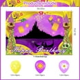 thumbnail image 2 of Princess Happy Birthday Photography Backdrop with 18 pcs Ballons, 5x3ft Long Hair Princess Background Photo Booth Banner Props for Kids Birthday Baby Shower Party Decorations Supplies, 2 of 7
