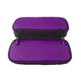 thumbnail image 5 of Lsque Purple Printed Big Capacity PU Leather Pencil Case Large Pencil Pouch Stationery Pen Bag Pencil Holder for Teen, 5 of 6