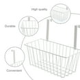 thumbnail image 3 of SHISUYAN 1pc Iron Art Versatile Storage Basket Iron Flower Pot Stand (White), 3 of 8