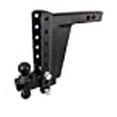 thumbnail image 3 of Bulletproof Hitches Trailer Hitch Ball Mount ED2010 For 2 Inch Receiver; Lockable Lock Sold Separate; 30000 Pound Gross Trailer Weight; Adjustable 10 Inch Drop/10 Inch Rise; Non Swivel; Non-Extendable, 3 of 5