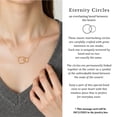 thumbnail image 6 of HOPE LOVE SHINE Loss of Mother Necklace – Gold 2 Ring Memorial Jewelry, Sympathy Gift for Daughter Grieving Mom, 6 of 10