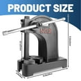 thumbnail image 5 of Lanfys Black Arbor Press 2 Ton, 8.5 Inch Maximum Height Arbor Press, Manual Desktop Punch Press Machine Black Metal Arbor Press Tool,for Stamping,Bending,Stretching,Forming, 5 of 7