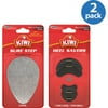 Kiwi Heel Savers and Sure Step Non-Skid Pads 2 Pack Value Bundle