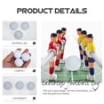 thumbnail image 4 of SHISUYAN 3Pcs Professional Foosball Balls Wear-resistant Table Soccer Balls Portable Foosball Replacement, 4 of 8