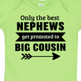 thumbnail image 4 of Inktastic Only the Best Nephews Get Promoted to Big Cousin Boys or Girls Baby Bodysuit, 4 of 5
