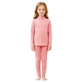 thumbnail image 5 of Baby Girls And Toddler Long Sleeve Top And Pants Snug Fit Cotton 2 Piece Pajama Set,6-12 Months 12-24 Months 2t 3t 4t 5t 6t 7t 8t 9t Children Pink 7-8 Years, 5 of 6