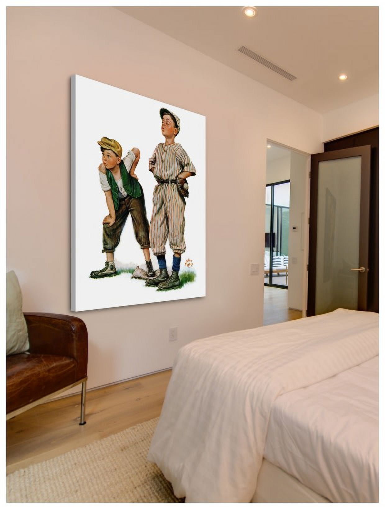 Marmont Hill "Team Players" by Curtis Painting Print on Canvas