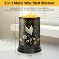 thumbnail image 6 of Electric Wax Melt Warmer, UNTIMATY Metal Wax Warmer, Scented Candle Wax Burner for Spa Home Office Bedroom, 6 of 7