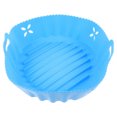 thumbnail image 4 of LEORX Air Fryer Supplies Reusable Non Stick Pad Blue Silicone Heat Resistant 1Pcs, 4 of 8