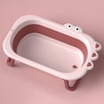 thumbnail image 1 of Collapsible Baby Bath Tub, Large Capacity, Stable Support, Prevent Slipping, Comfortable Bath With Safe Material, 1 of 8