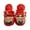 Red, variant on Soft Sole Toddler Girls Dance Shoes Christmas Booties Soft Baby Santa Winter Warm Slippers Snow Boots Crib Shoes for 0 to 12 Months