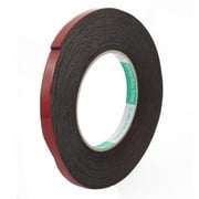 10mmx2mm Red Double Sided Sponge Tape Adhesive Sticker Foam Glue Strip 5M Length