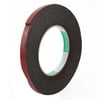 10mmx2mm Red Double Sided Sponge Tape Adhesive Sticker Foam Glue Strip 5M Length