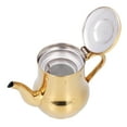 thumbnail image 2 of LYUMO Teapot, Easy To Clean Oil Strainer Pot For Hotels Restaurants Homes, 2 of 8