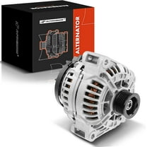 A-Premium Alternator Compatible with Mercedes-Benz C240 03-05, C32 AMG 04, C55 AMG 05-06, CLK500 03-06, CLK55 AMG 03-06, ML500 03-05, SLK55 AMG 05-10, 12V 150Amp CW 6-Groove Pulley