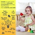 thumbnail image 3 of Hand Bells MINIARTIS Oscar Edition de 8 notas para niños con 15 cancioneros, 3 of 7