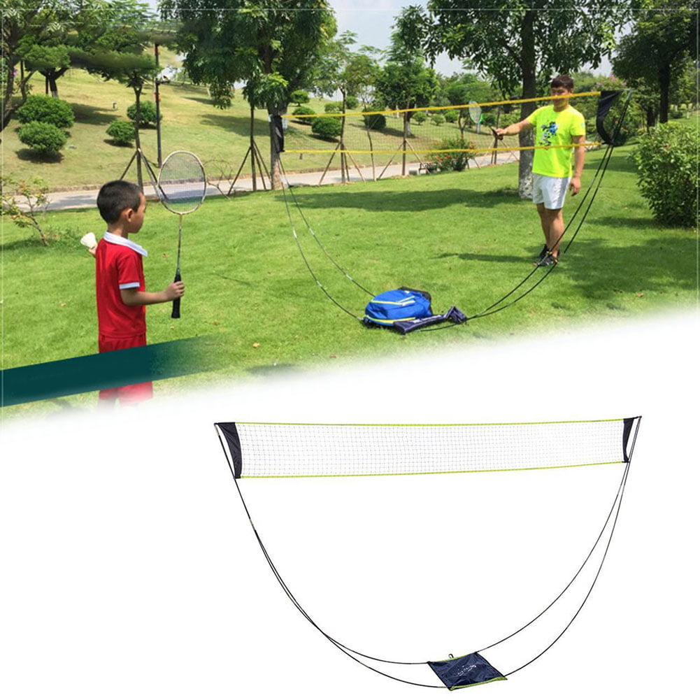 Archer Portable 300cm Outdoor Indoor Standard Badminton Training Game Net with Stand