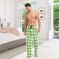 thumbnail image 6 of joogoo Men's Pajama Pants Checkered Grid-d9 Soft Long Sleep Lounge Pjs Bottoms L, 6 of 7