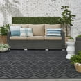 thumbnail image 6 of Nourison Versatile Indoor/Outdoor Charcoal/Black 8' x 10' Area Rug, (8x10), 6 of 10