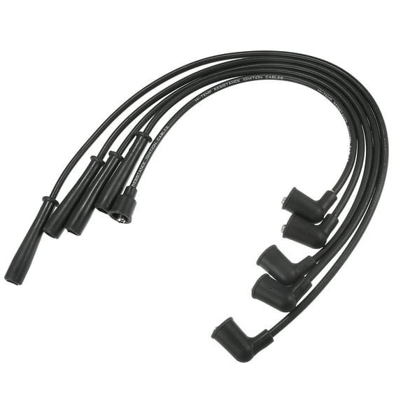 Car Spark Plug Coil Wires 7mm Fit?for Mazda MX-6 626 1988-1992 No.22450-01A27/22450-01M25 - Pack of 5