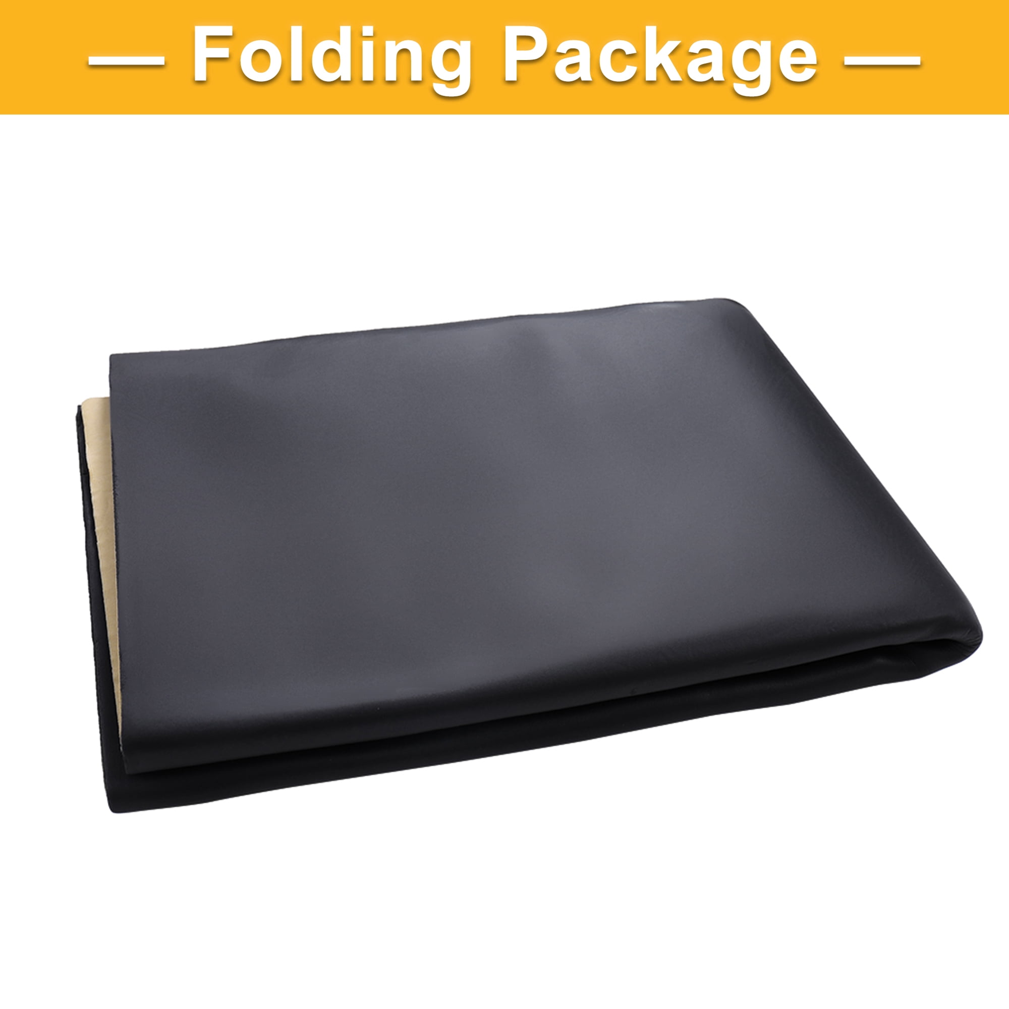 Unique Bargains Universal 394mil Car Fender Firewall Sound Deadening Insulation 79"x39"