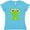 Aqua, variant on Inktastic Cute Frog, Green Frog, Frog Princess, Crown Women's V-Neck T-Shirt