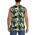 thumbnail image 4 of Kdxio Football for Men's Muscle T-shirt,Sleeveless for Workout Running Athletic Gym Lounge Casual, 4 of 7