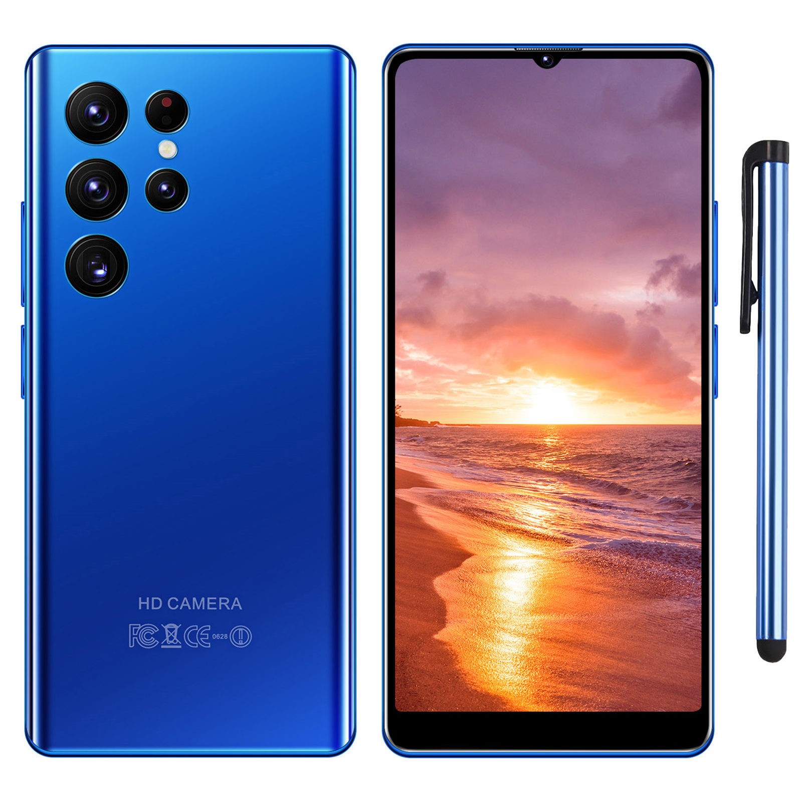 S2 2 ULTRA 6.3 Inch Smart Phone Dual SIM Card Face Unlock Full Screen