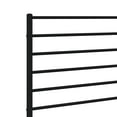 thumbnail image 4 of vidaXL Metal Headboard Black 100 cm, 4 of 4