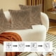 thumbnail image 4 of Funda de Cojín Decorativa de 45 X 45 Cm | Funda de Cojín Estampada de Una Sola Cara de 45 Cm para Sofá y Dormitorio | Funda de Cojín Cuadrada de Poliéster En Blanco, Marrón, Café y Gris, 4 of 6
