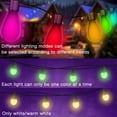 thumbnail image 3 of GUPUP Smart Outdoor String Lights, Waterproof RGBIC S14 Patio Lights APP Control for Christmas Decor 25FT, 3 of 6