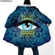 thumbnail image 2 of Capa de sueño con estampado 3D de ojos psicodélicos Trippy para hombres, abrigo grueso y cálido con capucha, abrigo de lana a prueba de viento, bata, manta, 10, 2 of 4