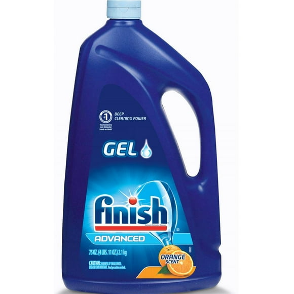 Finish Gel Liquide Parfumé, Orange Frais, 75 Onces