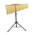 thumbnail image 3 of Milaget Chimes Percussion Adjustable Tripod Stand Bar Chime for Performance Practice 36 Note Black Rack, 3 of 9