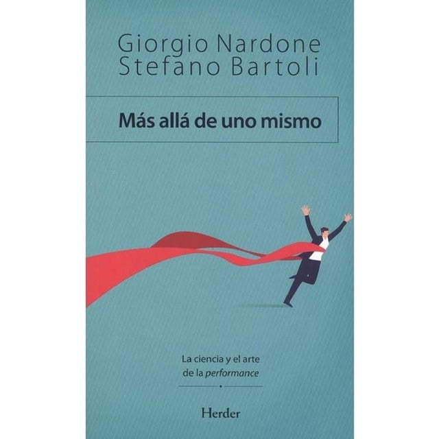 Libro MÁS ALLÁ DE UNO MISMO HERDER GIORGIO NARDONE