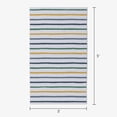 thumbnail image 6 of Mainstays Kids Tufted Yellow and Green Stripe Washable Area Rug, 3' x 5', 6 of 6