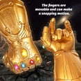 thumbnail image 4 of Bulex Kids Light‑Up Gold Infinity Glove, Halloween Cosplay Costume Accessory for Party Role‑Play, 4 of 7