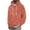 H134 Brick Red, variant on SJLDQY Hoodies for Men Casual Leopard Graphic Hooded Sweatshirts Long Sleeve Loose Fit Hoodie Fall Winter Soft Pullover Tops with Drawstring