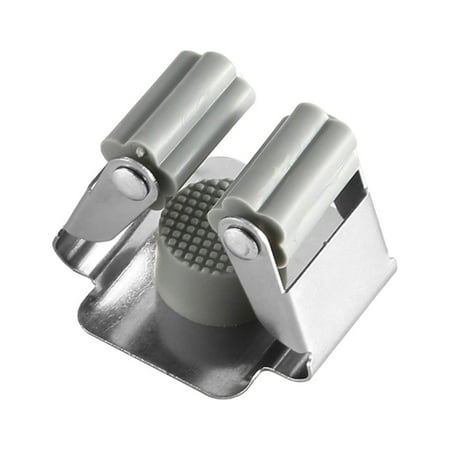 

Tool Holder - 304 Stainless Steel Prevents The Mop Holders From Rusting - Reliable Clamping Effect Thanks To Flexible Black Wheels Bathroom Organizer Bathroom Rugs Bathroom Storage